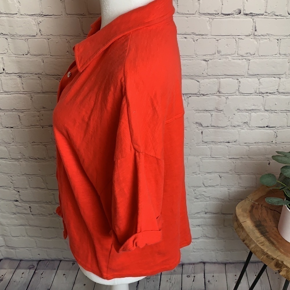 Splendid Button Down Top With Tie - image 7